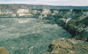 A 2 km wide crater among many!