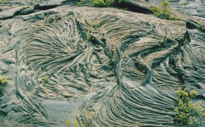 Lava wrinkles, unless it is laces?