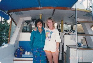 With Helen, it's total friendship.