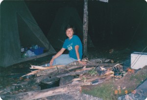 I did fetch that wood, but don't expect me to do the cooking!