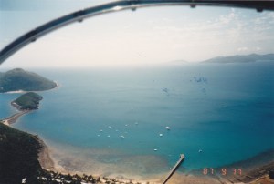 Arriving at the Whitsunday_islands