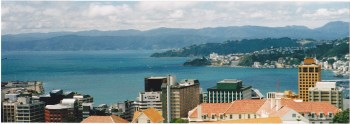 Wellington, the capital city, looks modern and sleeping