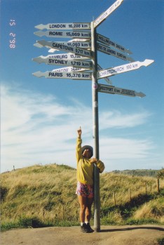 At Cape Foulwind, we were only 16.000 km away from home...